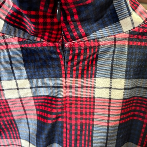 E shakti dress, red, white and blue, feel’s velvety fabric, great condition - Picture 3 of 6